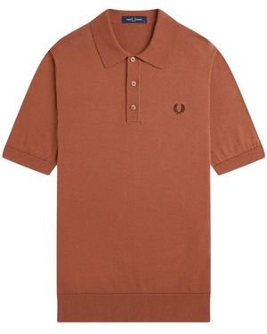 Fred Perry Polo Shirts - Marrón