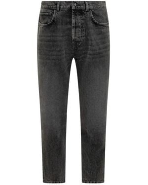 AMISH Loose Fit Jeans - Gray
