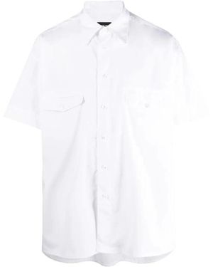 Giorgio Armani Short Sleeve Shirts - White