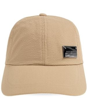 Emporio Armani Kappe Mit Visier - Natur