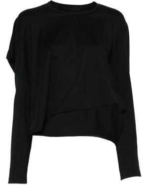 Junya Watanabe Long Sleeve T-Shirts - Black