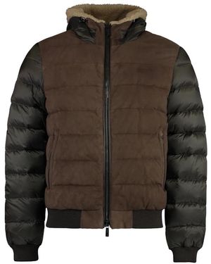 Moorer Down Jackets - Marrone