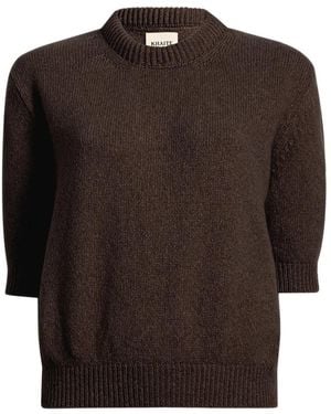 KHAITE Cashmere Knitwear - Brown