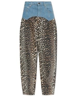 Ganni Loose Fit Jeans - Grey