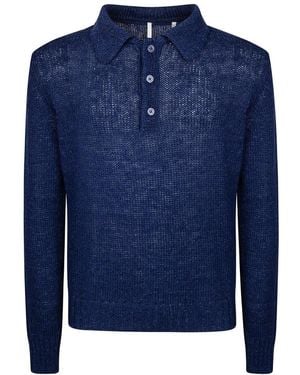 sunflower Round-Neck Knitwear - Azul