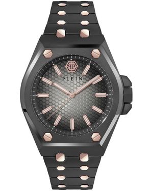 Philipp Plein Extreme gent orologio in acciaio inossidabile nero