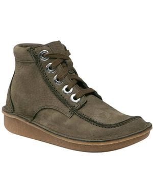 Clarks Schnürstiefel - Grün