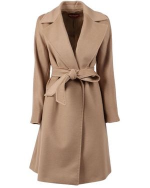 Max Mara Mst Dravenna Jas - Bruin