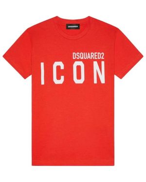 DSquared² T-Shirts - Rosso
