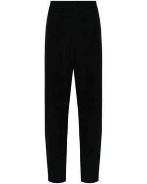 Giorgio Armani Slim-Fit Trousers - Black