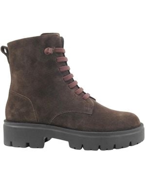 Geox Lace-Up Boots - Marron
