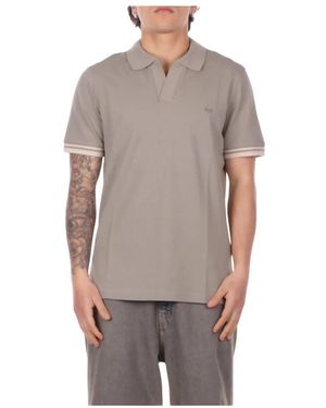 Fay Polo Shirts - Grey