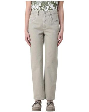 Brunello Cucinelli Straight Jeans - Grigio