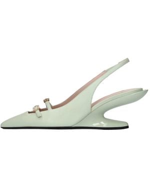 N°21 Court Shoes - Green