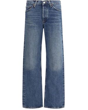 Agolde Straight Jeans - Azul