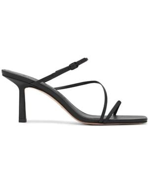 STUDIO AMELIA Heeled Mules - Black