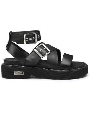 Cult Flat Sandals - Black