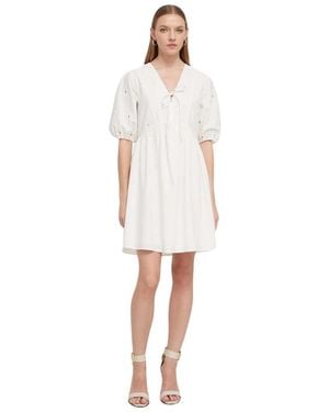 Desigual Short Dresses - Blanco