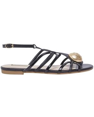 Liu Jo Flat Sandals - Marrón