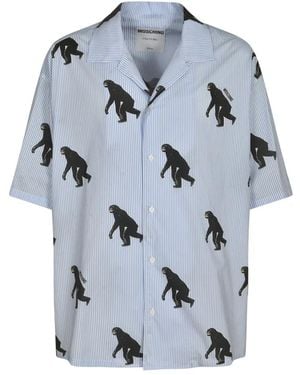 Moschino Short Sleeve Shirts - Blue
