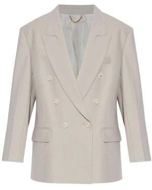 Victoria Beckham Blazers - Grey