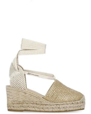 Espadrilles Wedges - Metallic