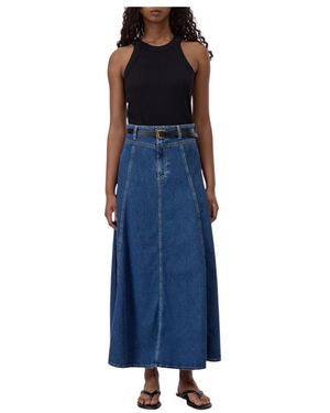 Closed Denim Maxi Rok - Blauw