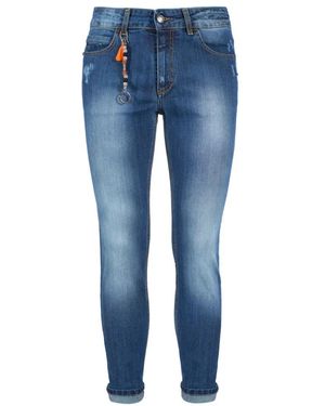 Yes-Zee Skinny Jeans - Blu