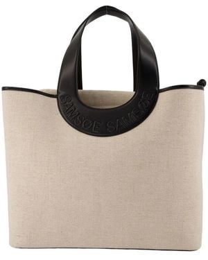 Samsøe & Samsøe Shopping Bags - Natural