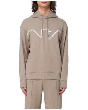Emporio Armani Hoodies - Brown