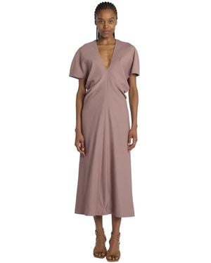 FEDERICA TOSI Midi Dresses - Brown