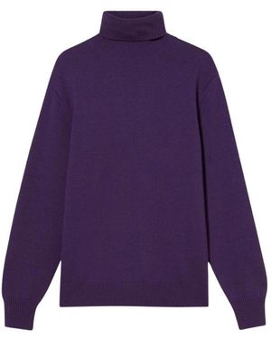 Brooks Brothers Turtlenecks - Purple