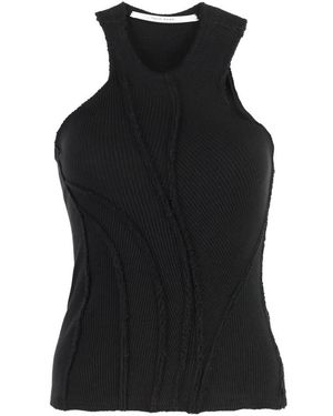 TALIA BYRE Sleeveless Tops - Negro