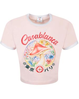 CASABLANCA T-Shirts - Roze