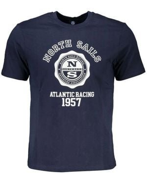 North Sails Tops ,Blauw ,T-Shirts