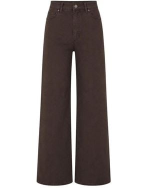 PAIGE Jeans ,Bruin ,Katoen Anessa Wide Jeans