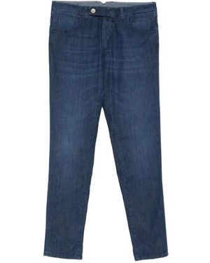 Incotex Slim-Fit Jeans - Blue