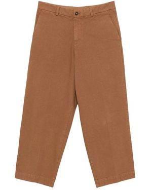 Ballantyne Wide Trousers - Marron