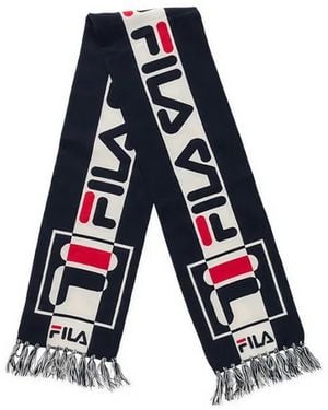 Fila Accessoires ,Blauw ,Katoen Scarf