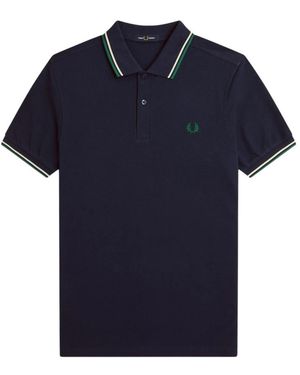 Fred Perry Polo Shirts - Blue