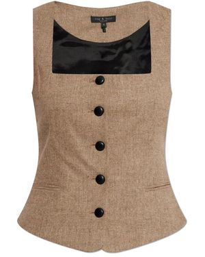 Rag & Bone Vests - Marron