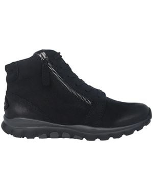 Gabor Lace-Up Boots - Azul