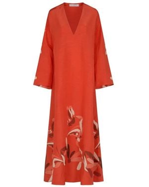 Raquel Diniz Midi Dresses - Red