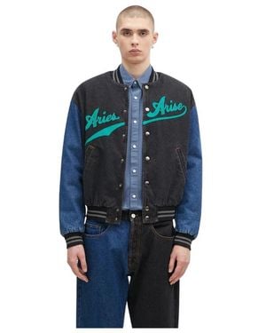 Aries Bomber Jackets - Blu