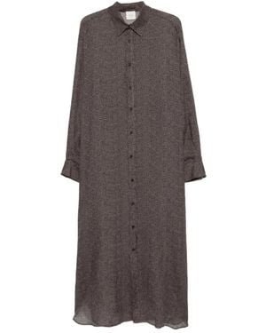 Alysi Shirt Dresses - Brown