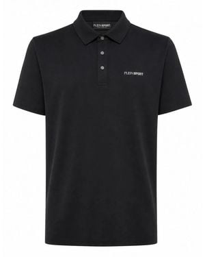 Philipp Plein Dry-Fit Poloshirt - Zwart