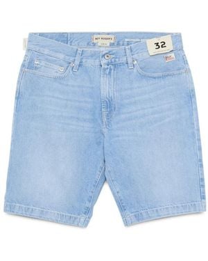 Roy Rogers Denim Shorts - Blue