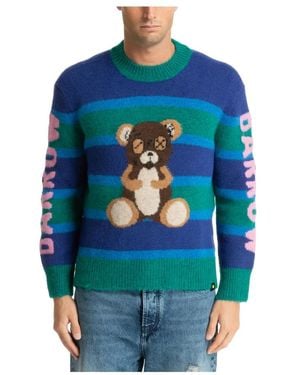 Barrow Knitwear > round-neck knitwear - Bleu