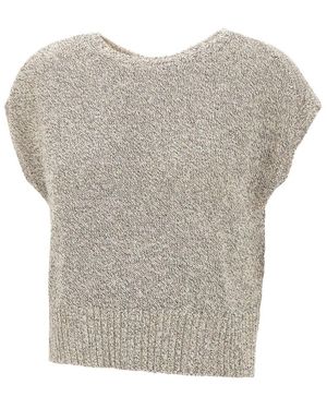 Kangra Round-Neck Knitwear - Gris