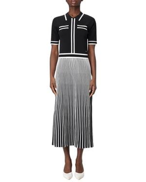 Karl Lagerfeld Midi Dresses - Zwart